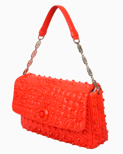Bolsa Versace Vanitas Medea Studded Vermelha