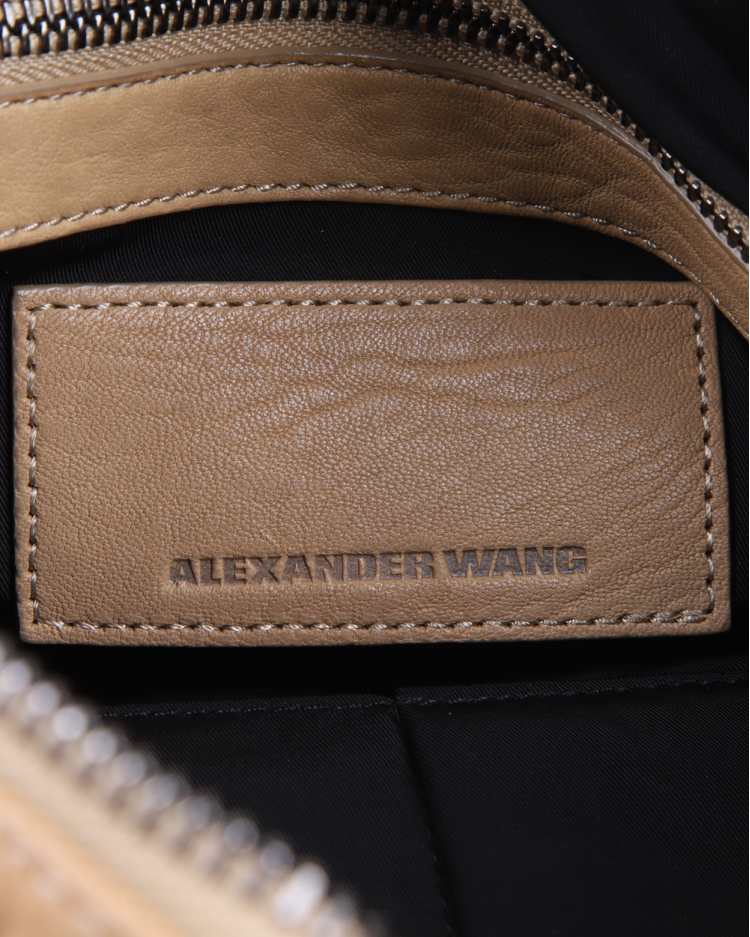Bolsa Alexander Wang Original Rocco Duffle Bege Feminina