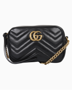 Bolsa Gucci GG Marmont Mini Preta