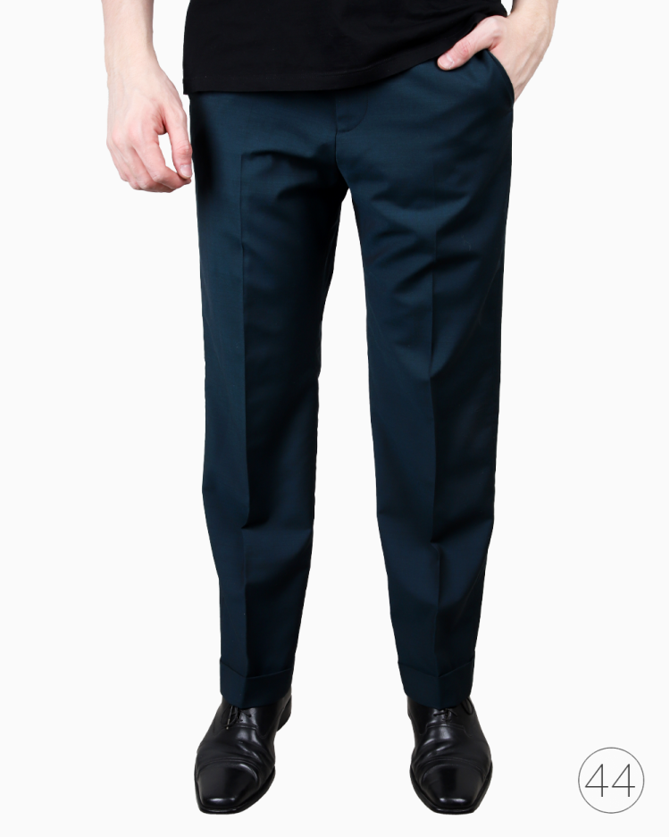 GUCCI チノパン　130 8Y Calça Gucci Original Alfaiataria Verde Masculina