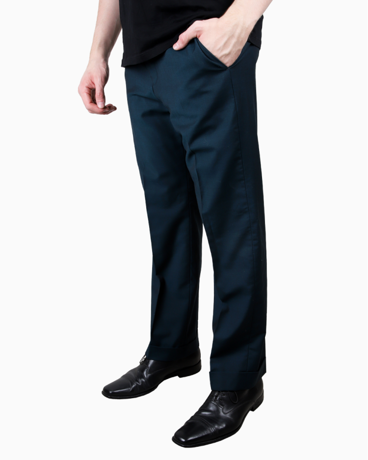 Calça Gucci Original Alfaiataria Verde Masculina