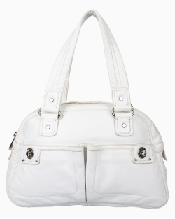 Bolsa Marc by Marc Jacobs Couro Branca