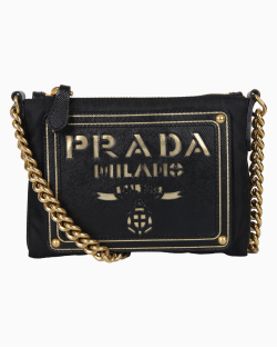 Bolsa Prada Mini Messenger Preta