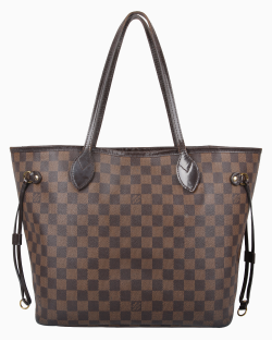 Bolsa Louis Vuitton Neverfull MM Canvas Damier Ébéne 