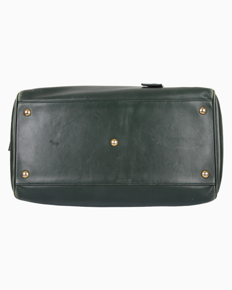 Bolsa Saint Laurent Original Classic Duffle Verde Feminina