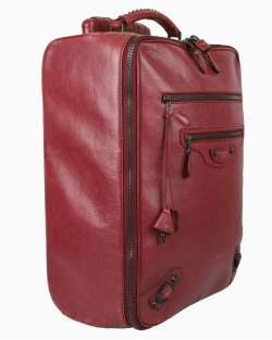 Mala Balenciaga Motocross Classic Voyage Vinho