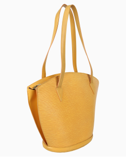 Bolsa Louis Vuitton Vintage Saint Jacques GM Tote Epi Amarela