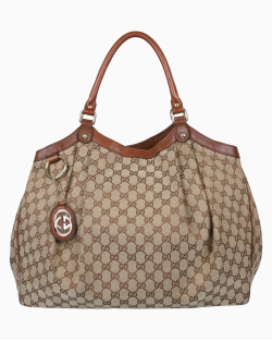 Bolsa Gucci Sukey Large Tote Canvas GG Supreme