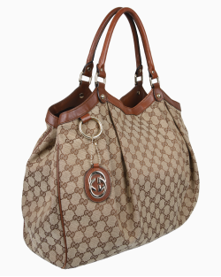 Bolsa Gucci Sukey Large Tote Canvas GG Supreme