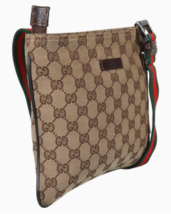 Bolsa Gucci GG Messenger Web Monograma