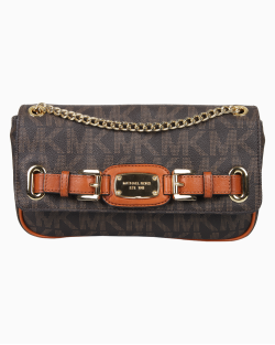 Bolsa Michael Kors Hamilton Canvas Monograma
