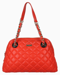 Bolsa Kate Spade Matelassê Bowling Vermelha
