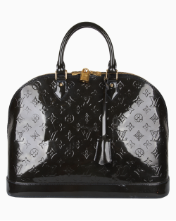 Bolsa Louis Vuitton Alma GM Verniz Verde Musgo