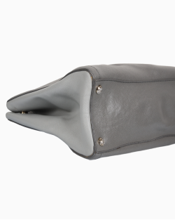 Bolsa Prada Galleria Saffiano Cinza
