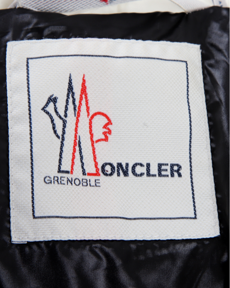 Colete Moncler Original Saint Flour Gilet Off White Feminino