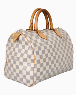 Bolsa Louis Vuitton Speedy 30 Damier Azur