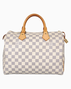 Bolsa Louis Vuitton Speedy 30 Damier Azur