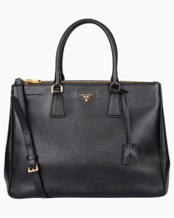 Bolsa Prada Galleria Saffiano Grande Preta