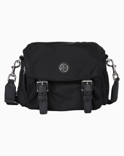 Bolsa Tory Burch Nylon Virginia Messenger Preta