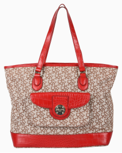 Bolsa DKNY Tote Monograma