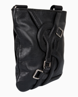 Bolsa Saint Laurent Vintage Vavin Messenger Preta