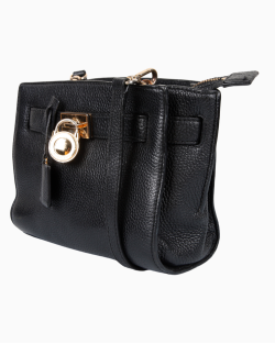 Bolsa Michael Kors Mini Hamilton Crossbody Preta