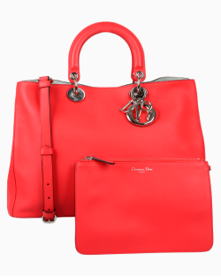 Bolsa Dior Diorissimo Grande Vermelha