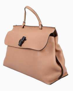 Bolsa Gucci Bamboo Daily Top Handle Bege