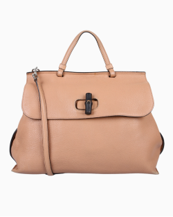 Bolsa Gucci Bamboo Daily Top Handle Bege