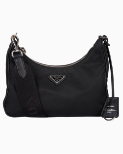 Bolsa Prada Re-Edition 2005 Re-Nylon Preta
