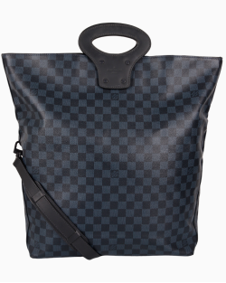 Bolsa Louis Vuitton North South Tote Damier Cobalt
