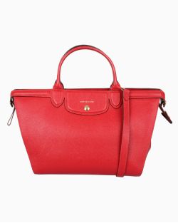 Bolsa Longchamp Heritage Vermelha
