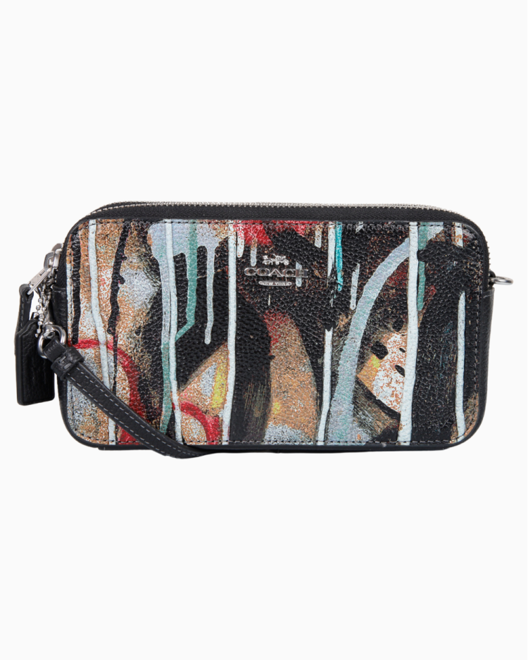 Bolsa Coach Original X Mint + Serf Bandit Grafitada Colorida Feminina