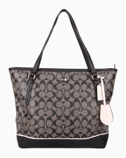 Bolsa Coach Signature Tote Preta