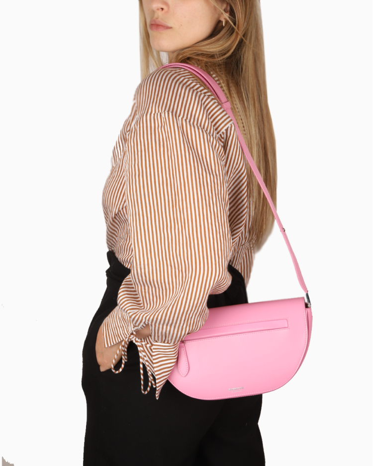 Bolsa Burberry Original Olympia Small Rosa Feminina