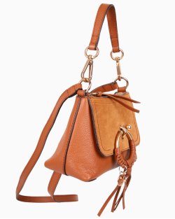 Bolsa See By Chloé Hana Caramelo