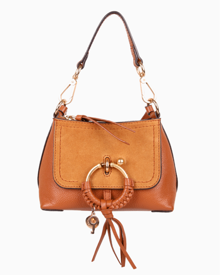 Bolsa See By Chloé Original Hana Caramelo Feminina