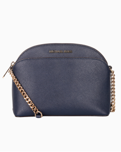 Bolsa Michael Kors Jet Set Crossbody Azul Marinho