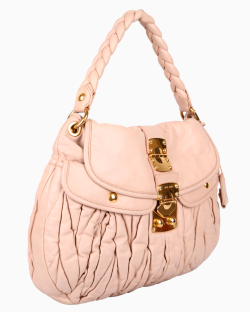Bolsa Miu Miu Coffer Nude