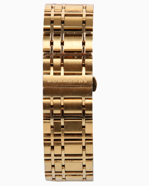 Relógio Burberry Original BU1757 Dourado Feminino
