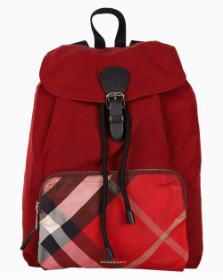 Mochila Burberry Nylon Vinho
