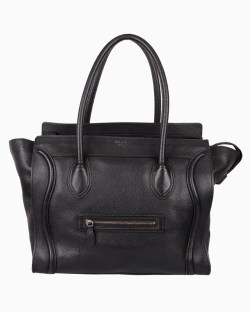 Bolsa Celine Luggage Mini Preta