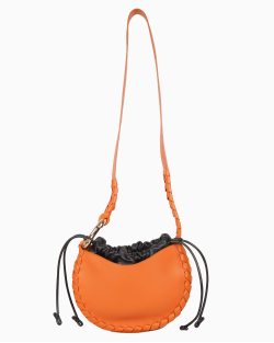 Bolsa Chloé Mate Couro Laranja