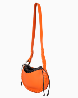 Bolsa Chloé Mate Couro Laranja