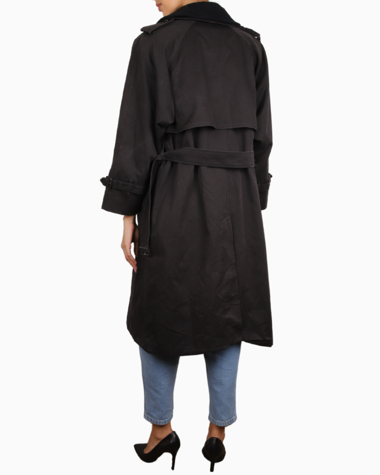Casaco Burberry's Original Vintage Trench Coat Preto Feminino