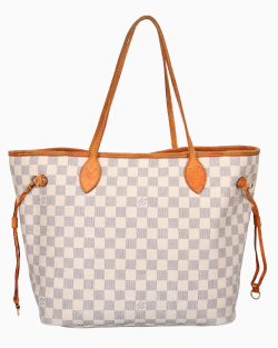 Bolsa Louis Vuitton Neverfull MM Damier Azur