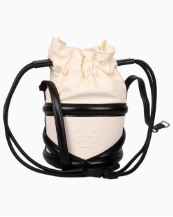 Bolsa Alexander McQueen The Curve Bucket Bicolor