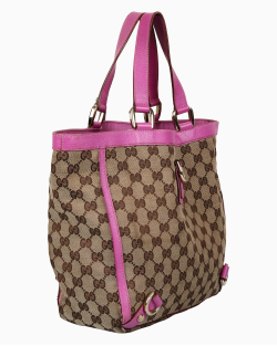 Bolsa Gucci Vintage Abbey D-Ring Small GG Supreme