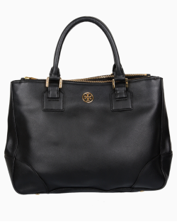 Bolsa Tory Burch Robinson Tote Preta