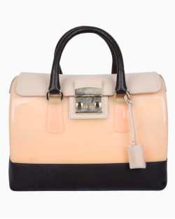 Bolsa Furla Glossy Rubber Colorblock